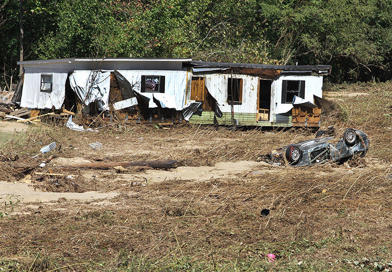 Hurricane Helene Aftermath : North Carolina : Richard Moore : Photographer : Photojournalist